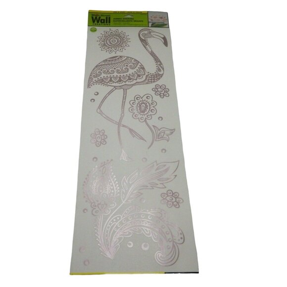 Flamingos Set Vinyl Wall Sticker Home Decor Removable - Picture 3 of 4